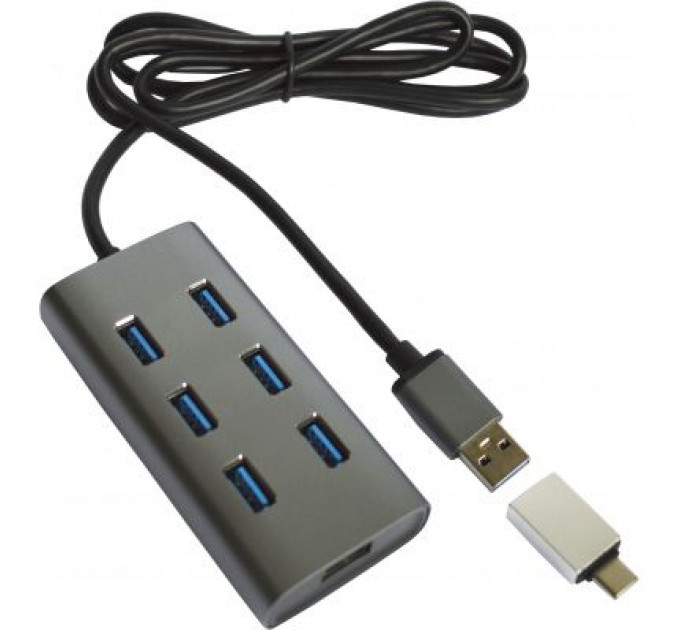 Концентратор Maiwo USB 3.0 Type-A / Type-C to 7х USB3.0 (KH700)