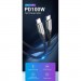 Дата кабель USB 2.0 C Male to C Male 5A Cable 1M Gray Aluminum Alloy Type VENTION (TAEHF)