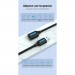 Дата кабель USB 2.0 A Male to A Female Extension Cable 0.5M black PVC Type VENTION (CBIBD)
