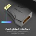 Перехідник Mini HDMI Male to HDMI Female Adapter Black VENTION (AISB0)