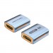 Перехідник HDMI-A Female to Female 8K Adapter Gray Aluminum Alloy Type VENTION (AIUH0)