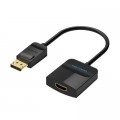 Перехідник DP to HDMI Converter 0.15M Black VENTION (HBGBB)
