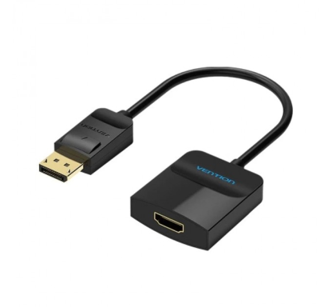 Перехідник DP to HDMI Converter 0.15M Black VENTION (HBGBB)
