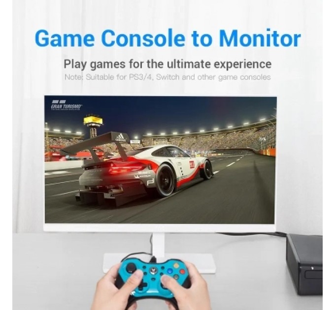 Перехідник HDMI Female to DVI (24+1) Male Adapter Black VENTION (AILB0)