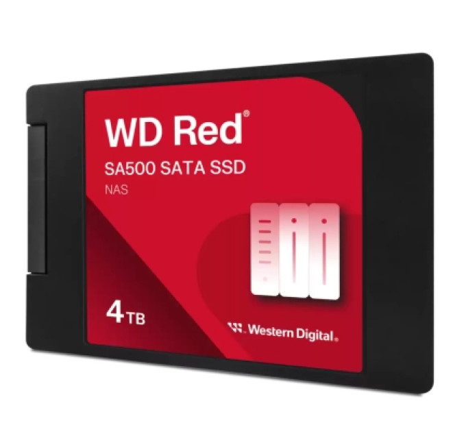 WD Накопичувач SSD 2.5" 4TB RED SA500 WD (WDS400T2R0A-68CKB0)