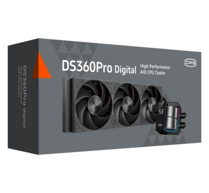 PcCooler Система рідинного охолодження PcCooler DS360 Pro Digital BK