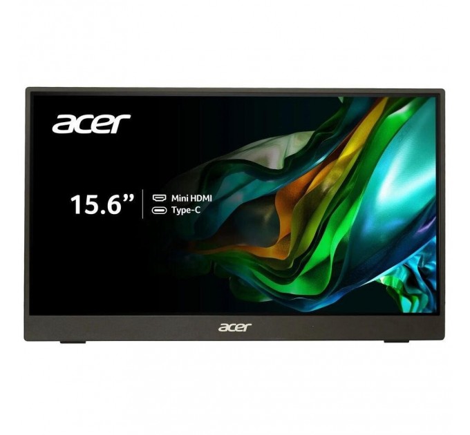 Монітор Acer 15.6" PM161QBBMIUUX (UM.ZP1EE.B02) IPS Black