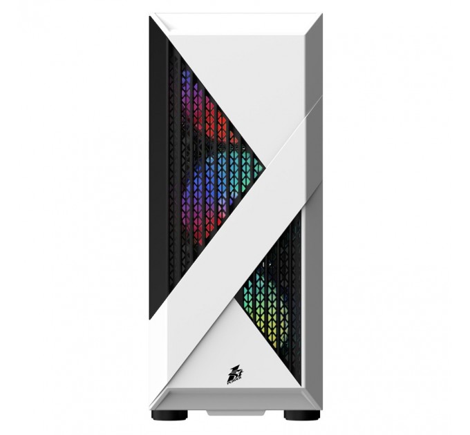 Корпус 1stPlayer F3-A-WH-4F1-PS-600FK-EU White 600W