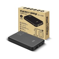 Універсальна мобільна батарея everActive EB-11QB 10000mAh Black