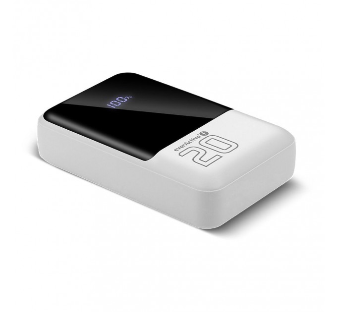 Універсальна мобільна батарея everActive EB-20Q 20000mAh White