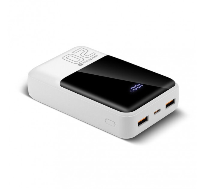 Універсальна мобільна батарея everActive EB-20Q 20000mAh White