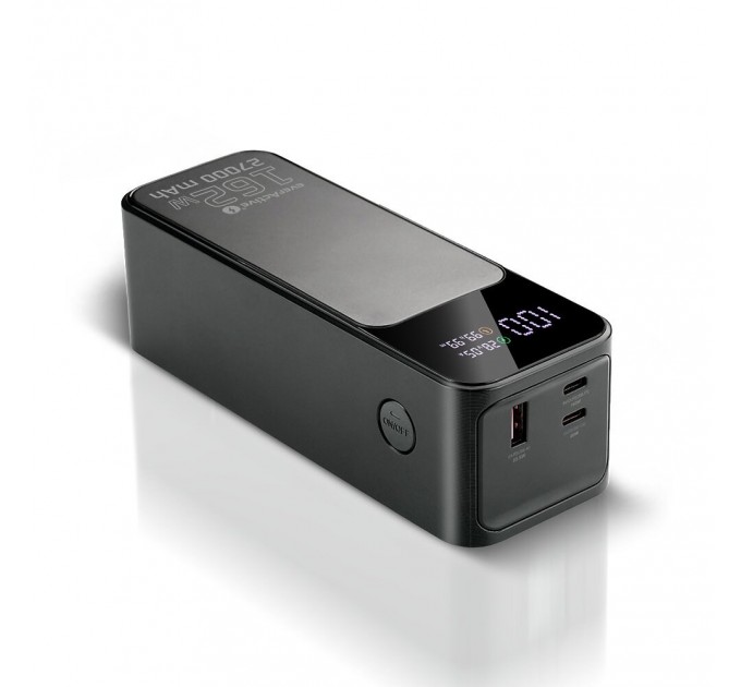 Універсальна мобільна батарея everActive EB-27Q Ultra 27000mAh Black
