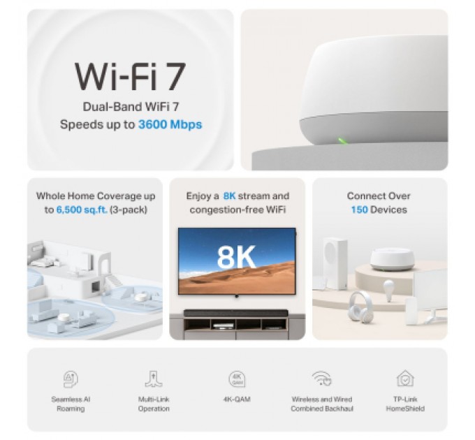 Точка доступу Wi-Fi TP-Link DECO-BE22-3-PACK