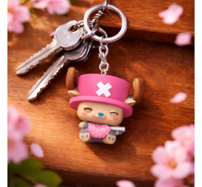 Брелок Funko Pop One piece Чоппер із цукровю ватою (91750)