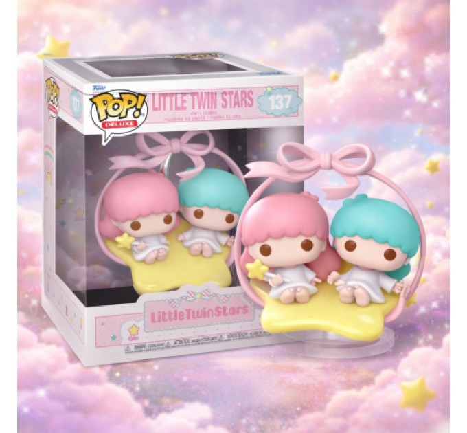 Фігурка Funko Pop Hello Kitty Маленькі близнюки-зірочки Кікі та Лала (90588)