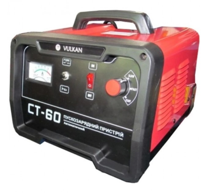 Пуско зарядний пристрій Vulkan CT-60 12/24В 30-450Ah, пуск.струм-150A (CT-60)
