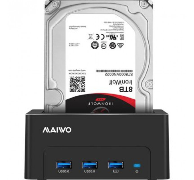Док-станція для накопичувачів Maiwo K308H