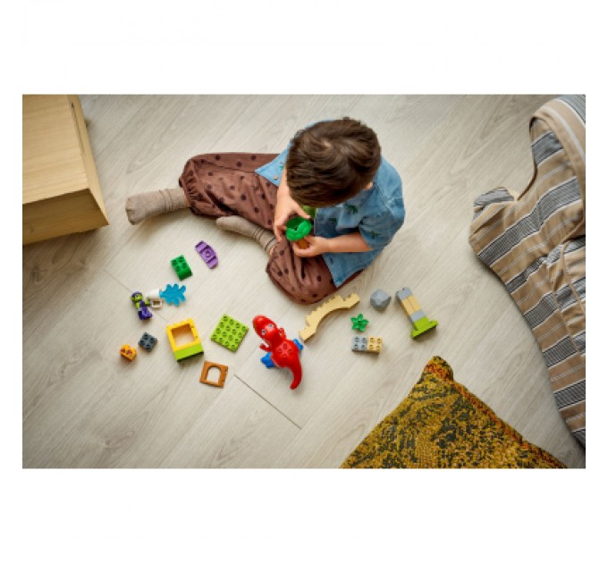 Конструктор LEGO DUPLO Marvel Динозавр Spidey-Rex проти Зеленого Гобліна (10463)