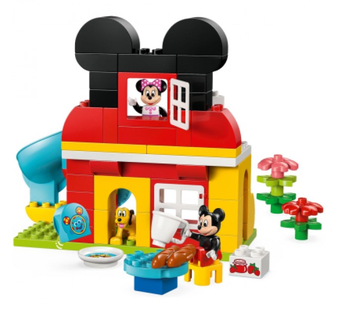 Конструктор LEGO DUPLO Disney Міккі Маус: Клубний будинок з Мінні та Плуто (10465)
