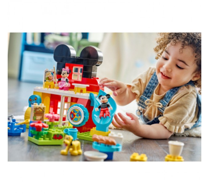 Конструктор LEGO DUPLO Disney Міккі Маус: Клубний будинок з Мінні та Плуто (10465)