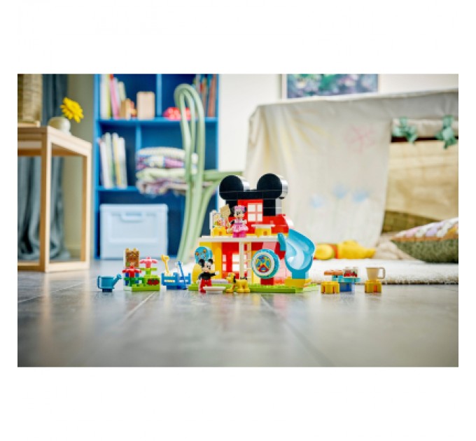 Конструктор LEGO DUPLO Disney Міккі Маус: Клубний будинок з Мінні та Плуто (10465)