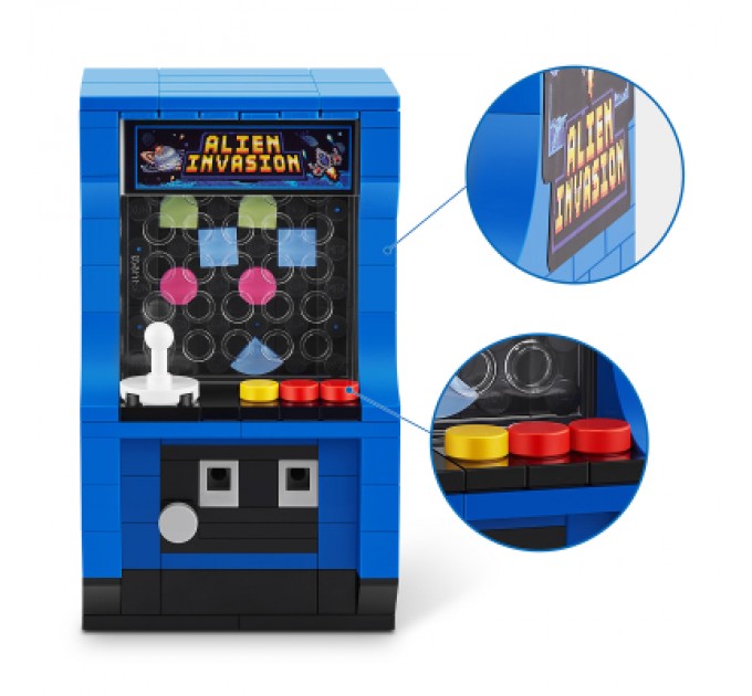 Конструктор Max в капсулі Retro S1 – Ігровий аркадний автомат (83185BGQ8)