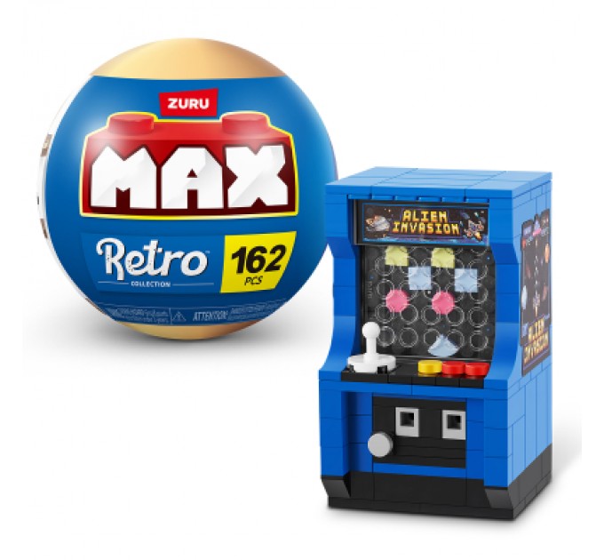 Конструктор Max в капсулі Retro S1 – Ігровий аркадний автомат (83185BGQ8)