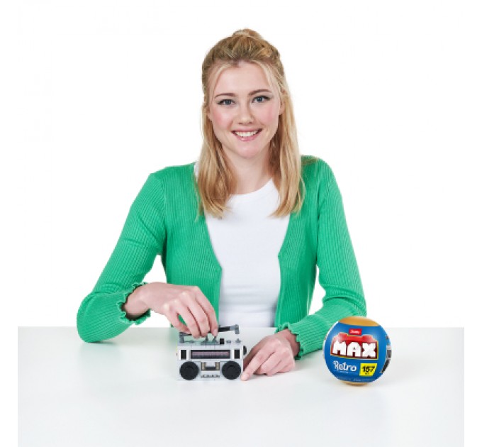 Конструктор Max в капсулі Retro S1 – Касетний магнітофон (83185DGQ8)