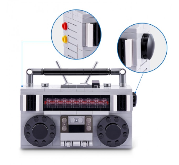 Конструктор Max в капсулі Retro S1 – Касетний магнітофон (83185DGQ8)