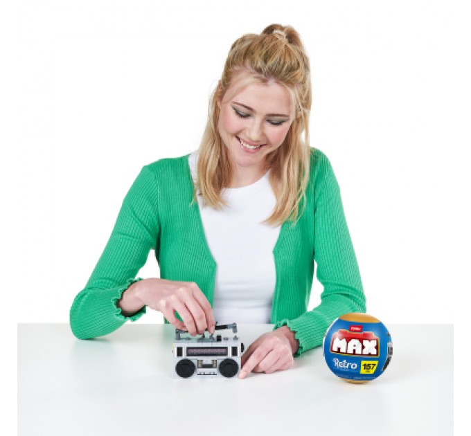Конструктор Max в капсулі Retro S1 – Касетний магнітофон (83185DGQ8)