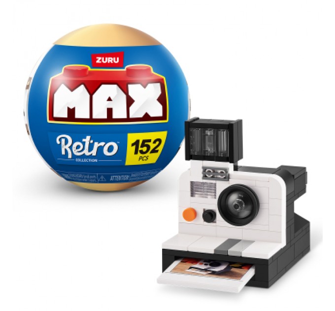 Конструктор Max в капсулі Retro S1 – Фотоапарат Полароїд (83185EGQ8)