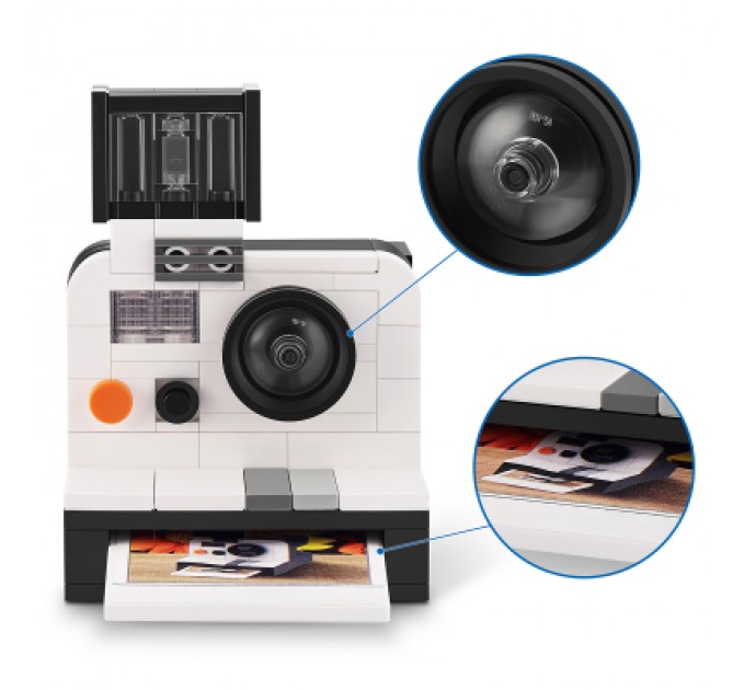 Конструктор Max в капсулі Retro S1 – Фотоапарат Полароїд (83185EGQ8)