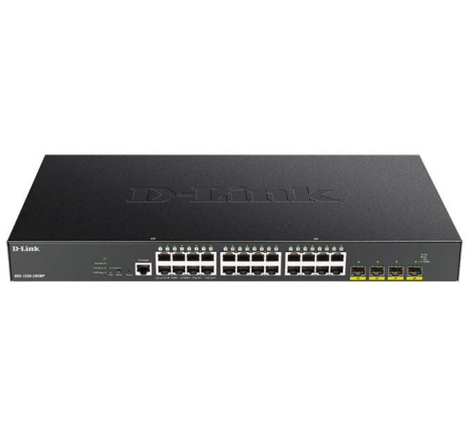 D-Link Комутатор мережевий D-Link DGS-1250-28XMP