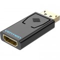 Перехідник DP Male to HDMI Female black Vention (HBKB0)