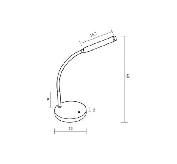 Eurolamp Настільна лампа Eurolamp LED-TLD-5W(white)