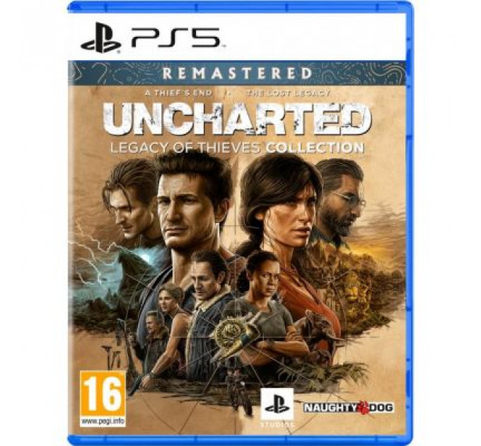 Гра Sony Uncharted: Legacy of Thieves Collection Blu-ray диск (9792598)
