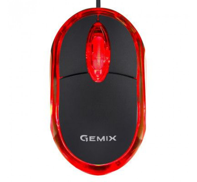 Мишка Gemix GM105 USB black (GM105Bk)