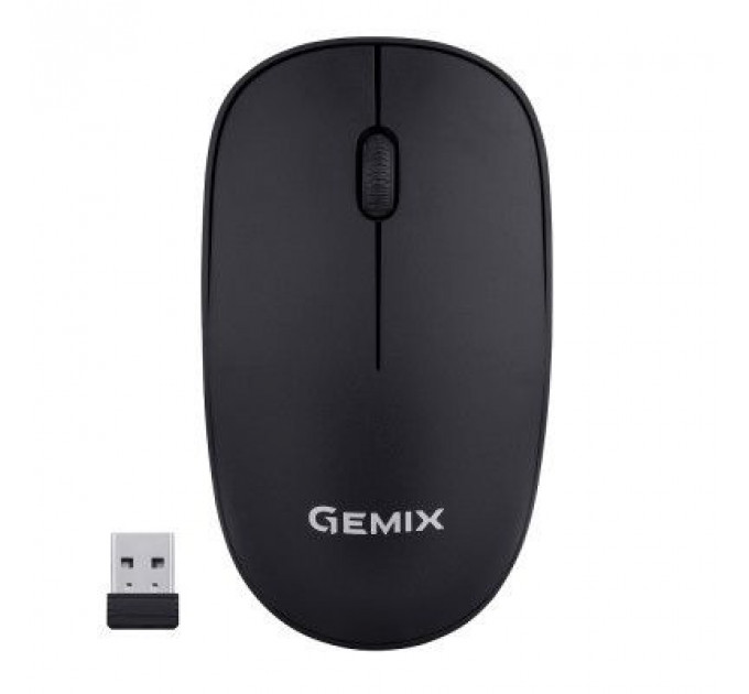 Мишка Gemix GM195 Wireless Black (GM195Bk)