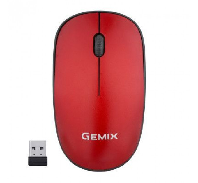 Мишка Gemix GM195 Wireless Red (GM195Rd)