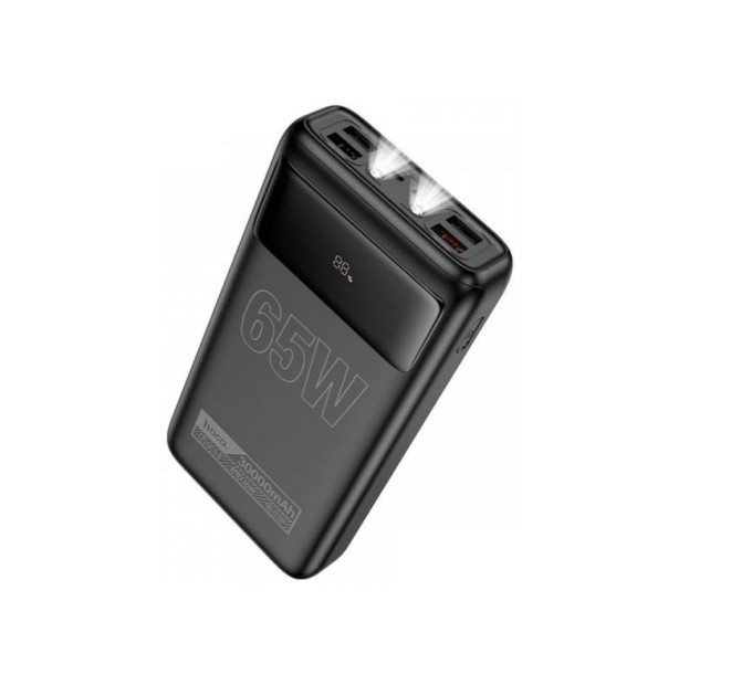 HOCO Універсальна мобільна батарея Hoco DB81 Apollo 65W 30000mAh Black (6942007637749)