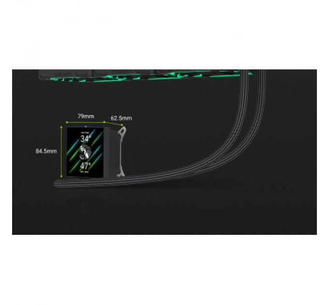 Кулер до процесора Gamemax HAILSTORM 360 BK