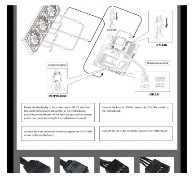 Кулер до процесора Gamemax HAILSTORM 360 BK