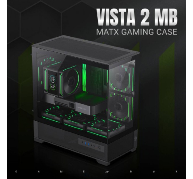 Корпус для ПК Gamemax VISTA 2 MB