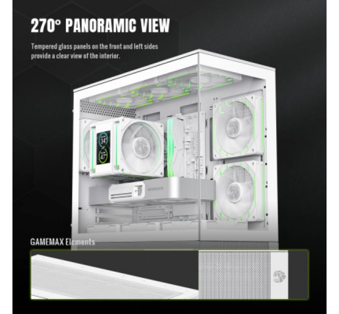 Корпус для ПК Gamemax VISTA 2 MW