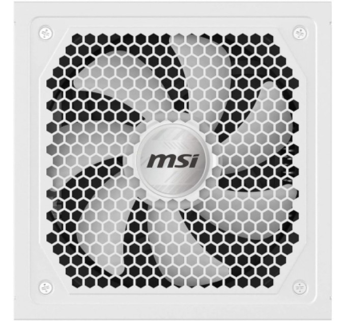 Блок живлення MSI 1000W (MAG A1000GL PCIE5 WHITE)