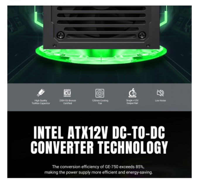 Блок живлення Gamemax 750W (GE-750)