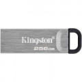 USB флеш накопичувач Kingston 256GB DT Kyson Silver/Black USB 3.2 (DTKN/256GB)