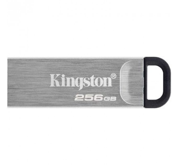 USB флеш накопичувач Kingston 256GB DT Kyson Silver/Black USB 3.2 (DTKN/256GB)