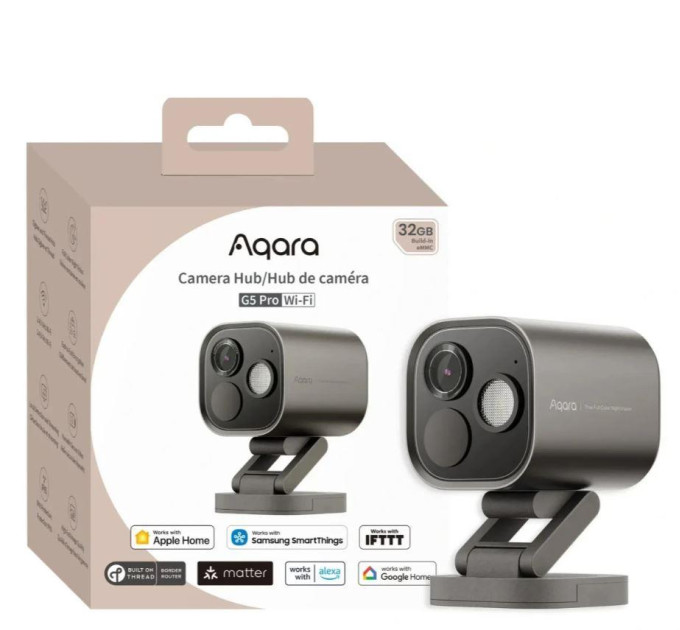 Aqara Камера Хаб G5 Pro (Wi-Fi) CH-C07D сіра Aqara