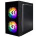 1stPlayer Корпус 1stPlayer X1-BK-3F1-PS-600FK-EU Black 600W